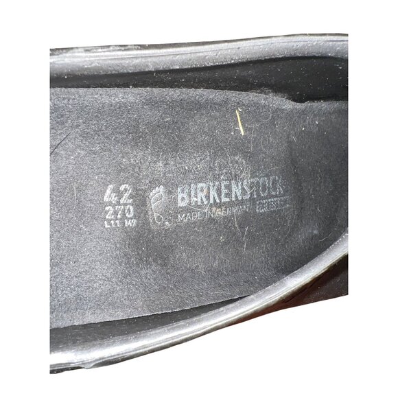 Birkenstock Black Clogs Size 42 L11-11.5 M9-9.5Slip-On Shoes Made In Germany - Picture 5 of 6